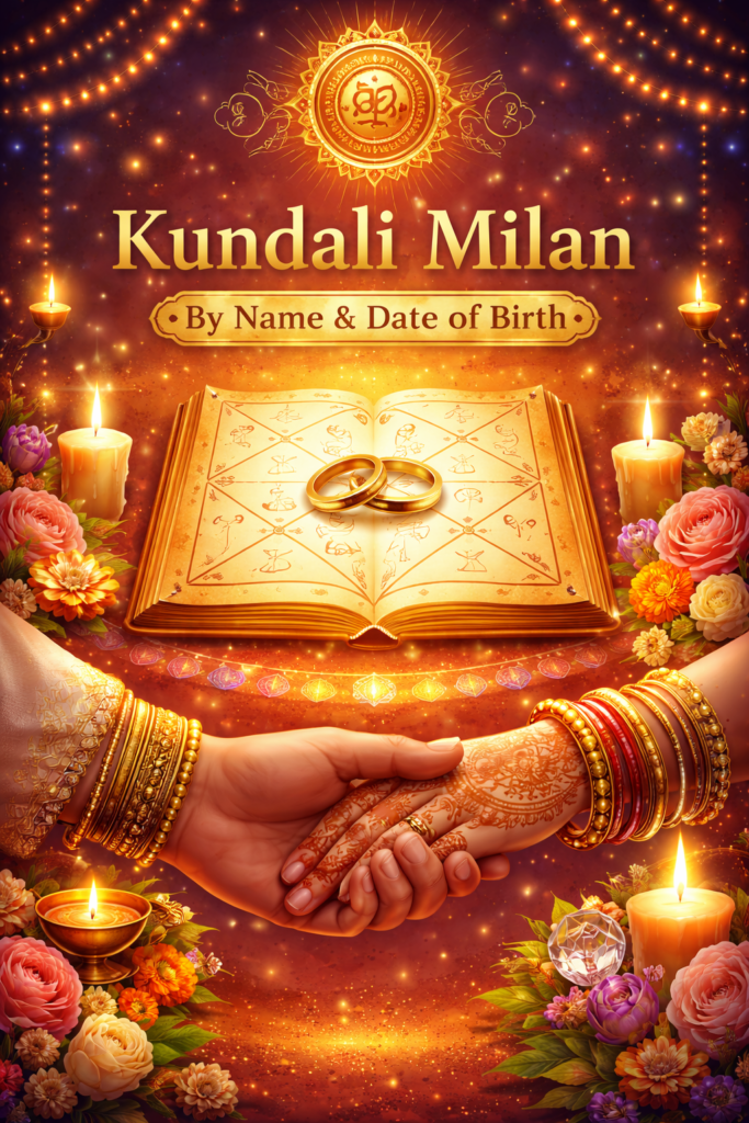 kundali milan by name and date of birth